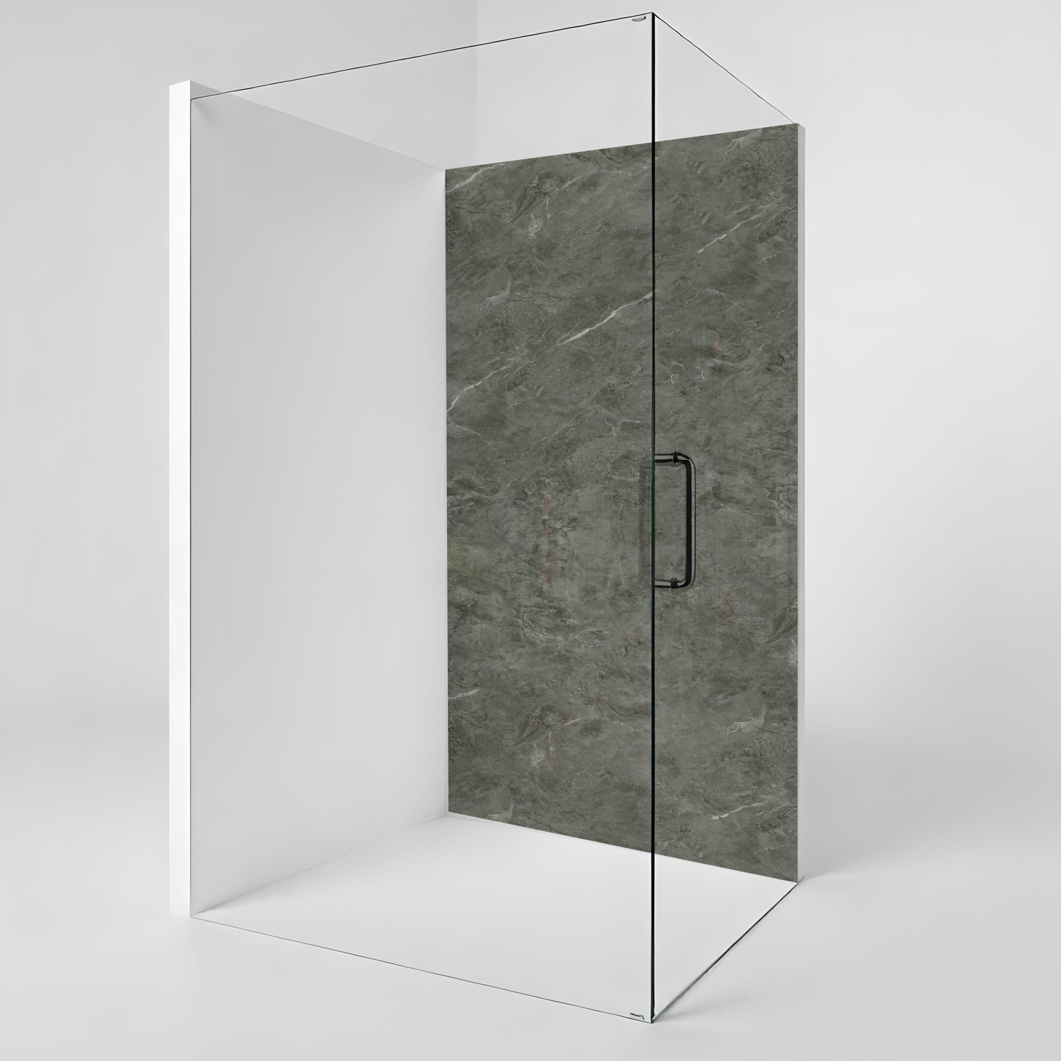 Duschrückwand Marmoroptik