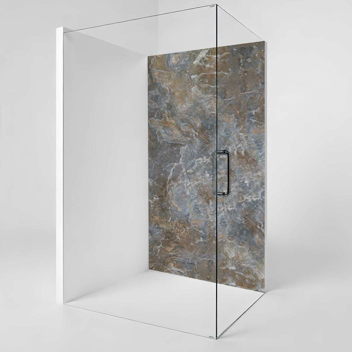 Duschrückwand Marmoroptik