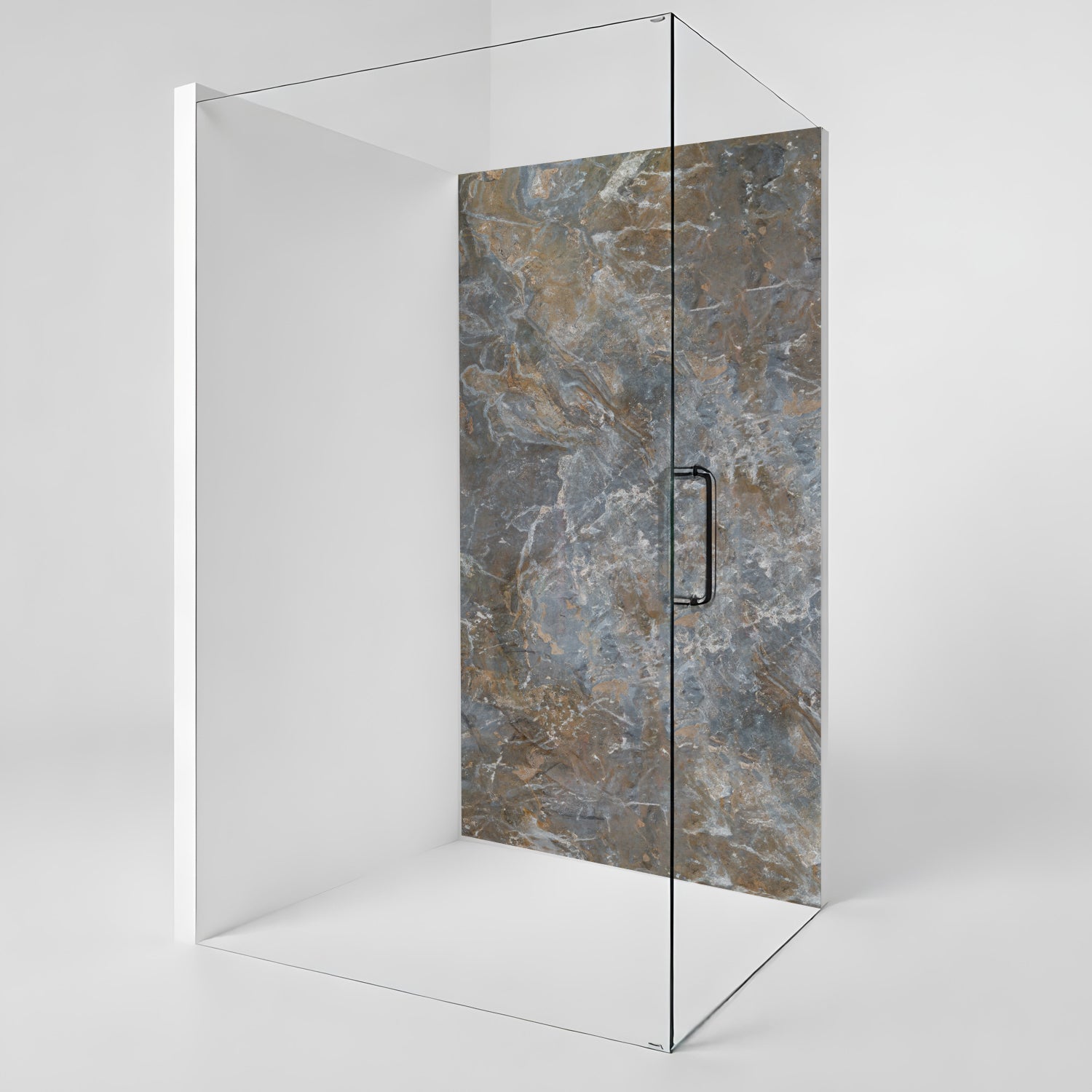 Duschrückwand Marmoroptik