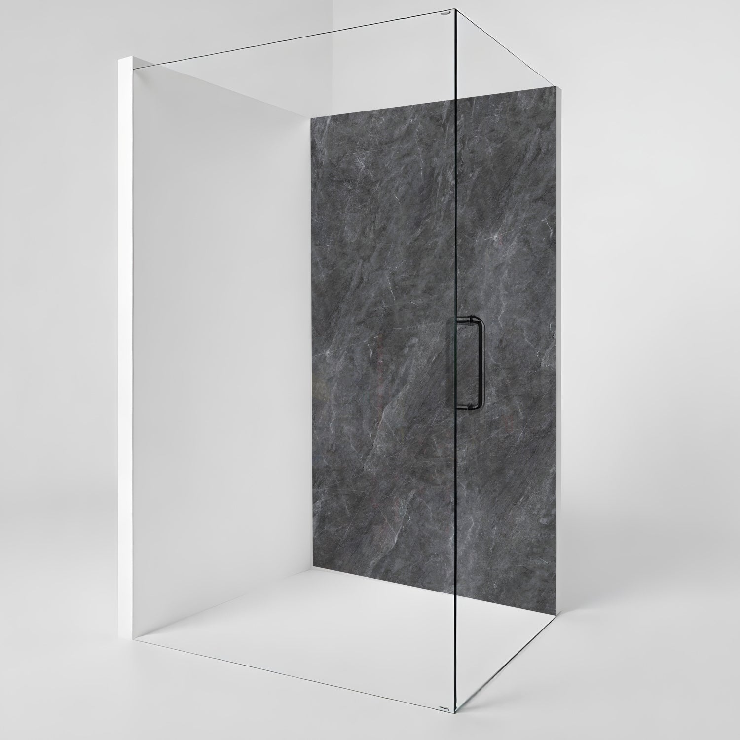 Duschrückwand Marmoroptik