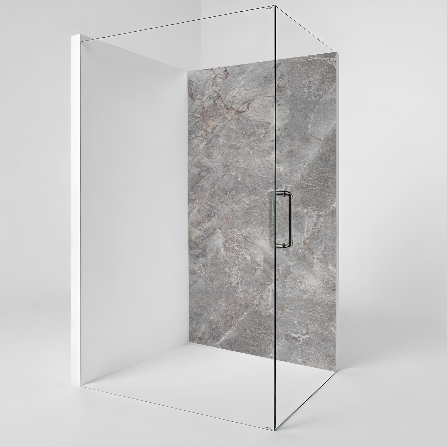 Duschrückwand Marmoroptik