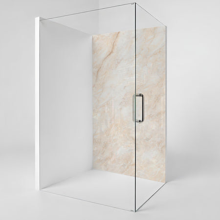 Duschrückwand Marmoroptik