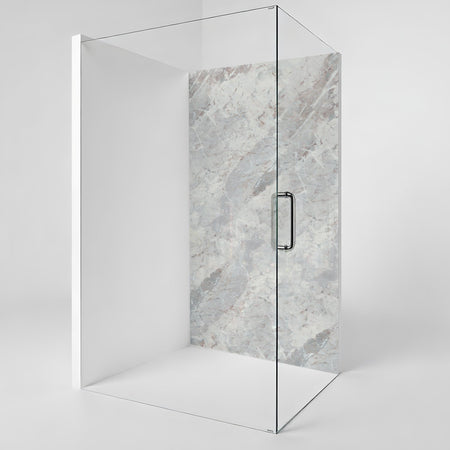 Duschrückwand Marmoroptik