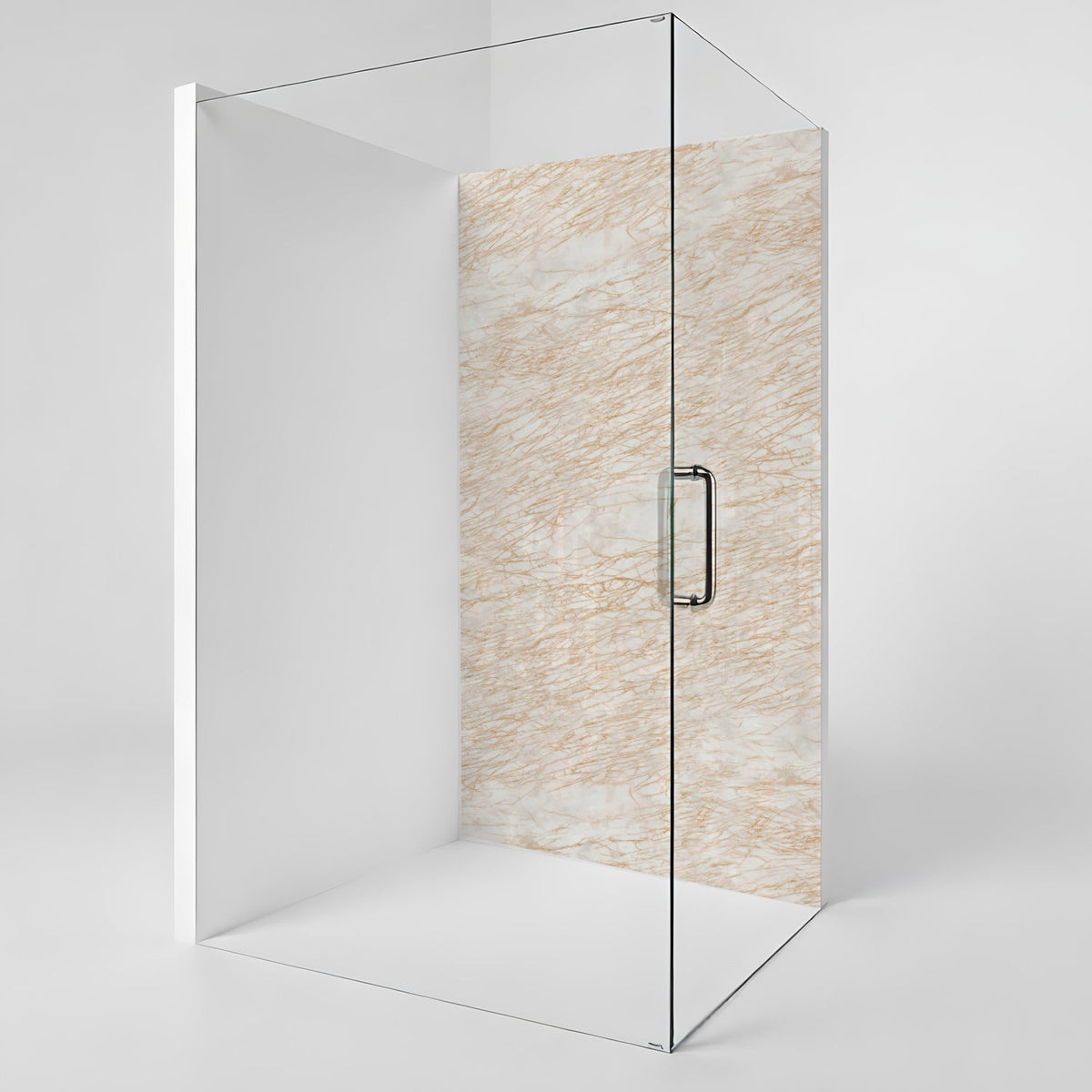 Duschrückwand Marmoroptik