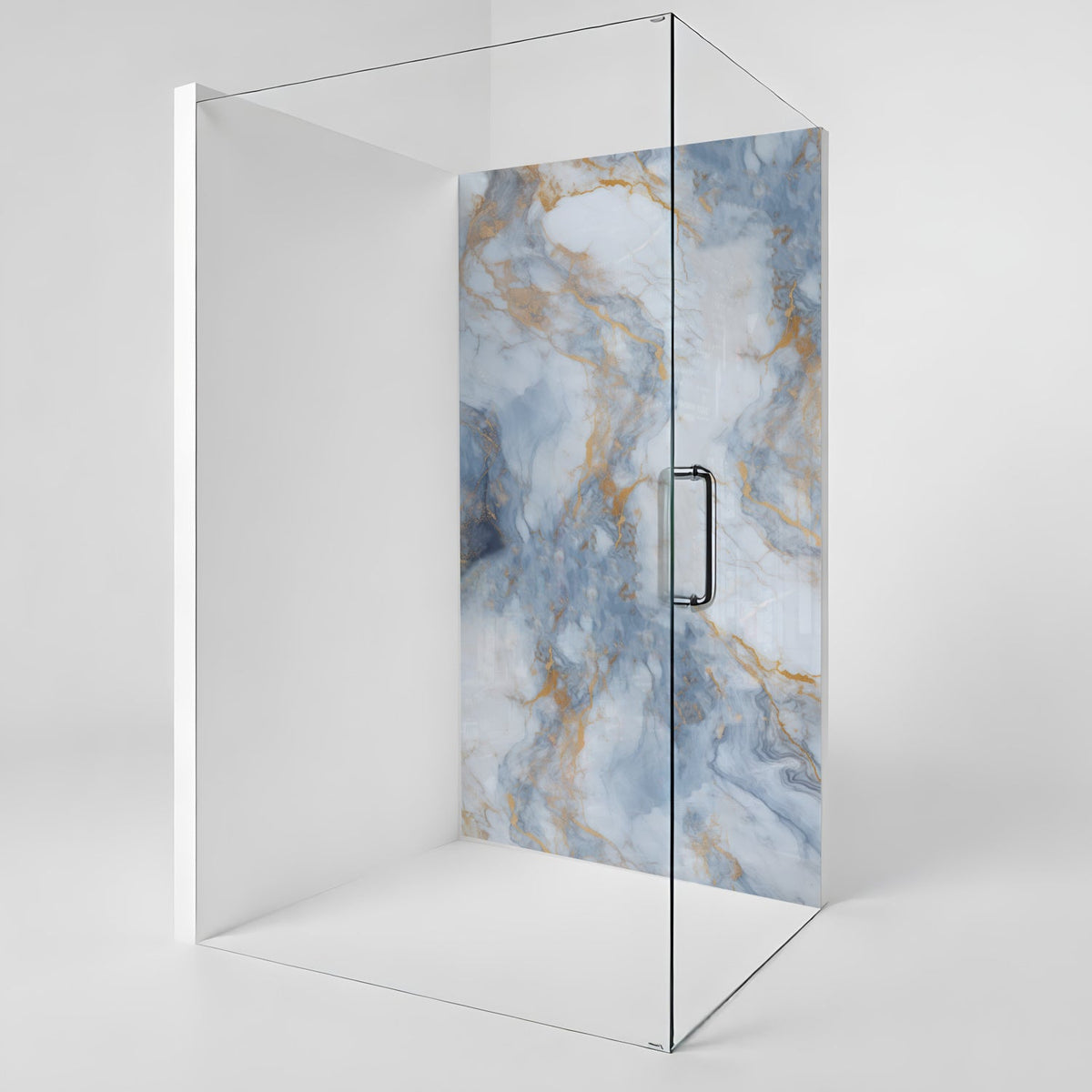 Duschrückwand Marmoroptik