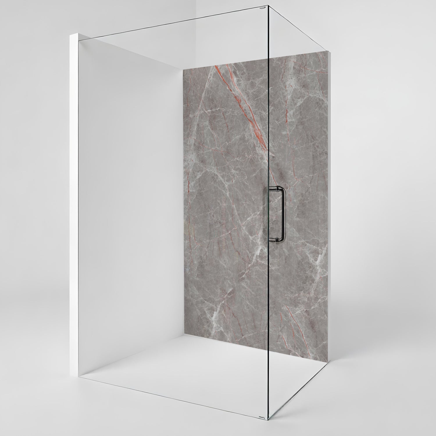 Duschrückwand Marmoroptik