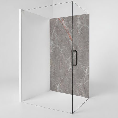 Duschrückwand Marmoroptik