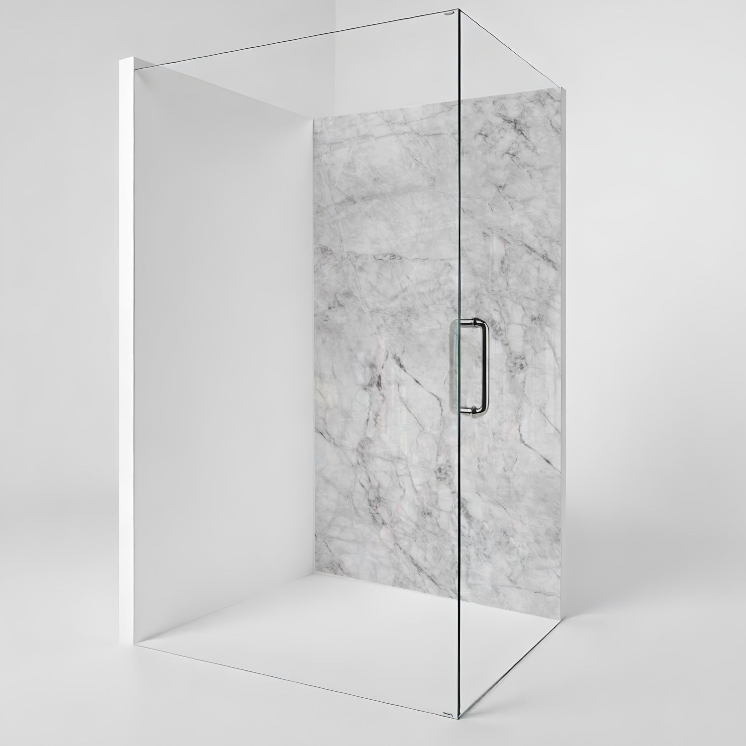 Duschrückwand Marmoroptik