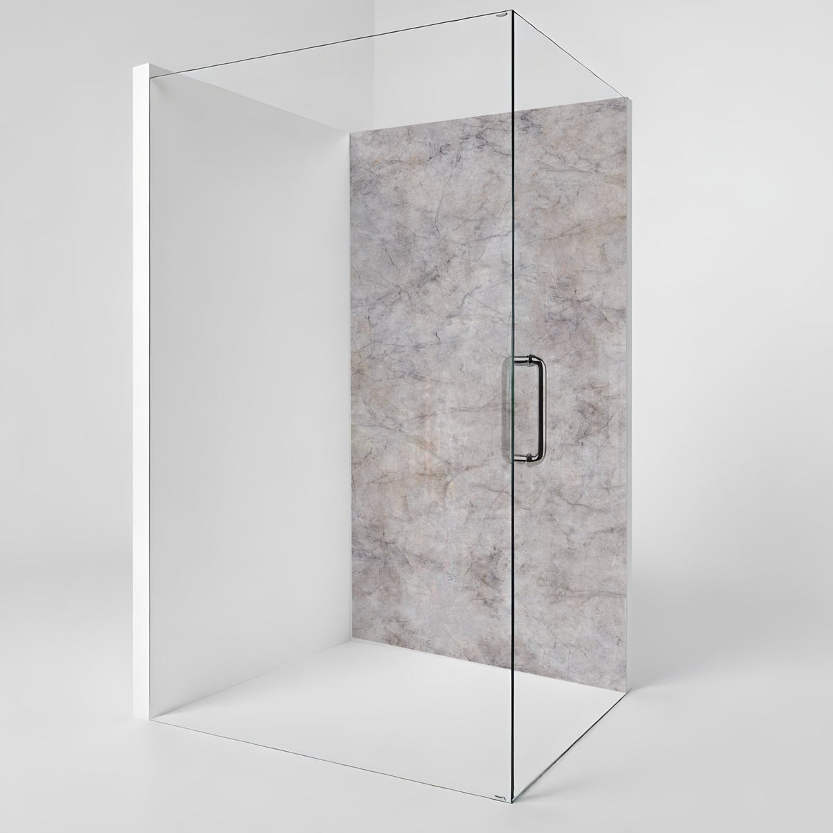 Duschrückwand Marmoroptik