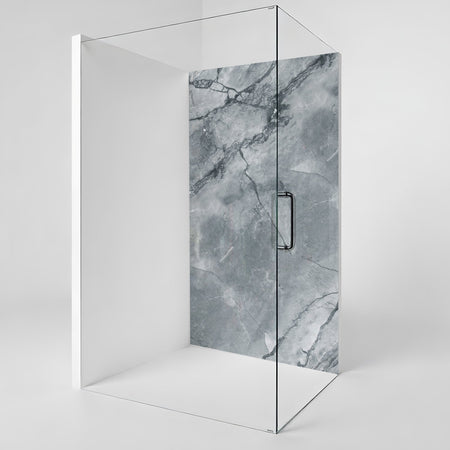 Duschrückwand Marmoroptik