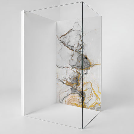 Duschrückwand Marmoroptik