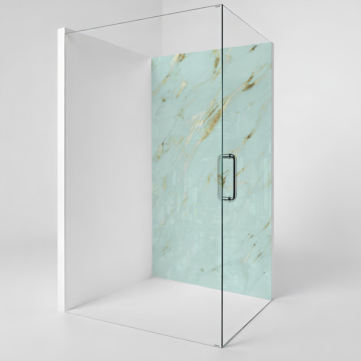 Duschrückwand Marmoroptik