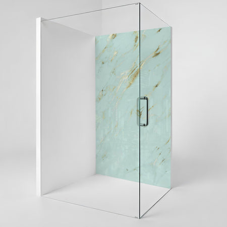 Duschrückwand Marmoroptik