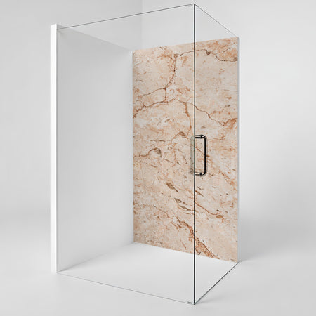 Duschrückwand Marmoroptik