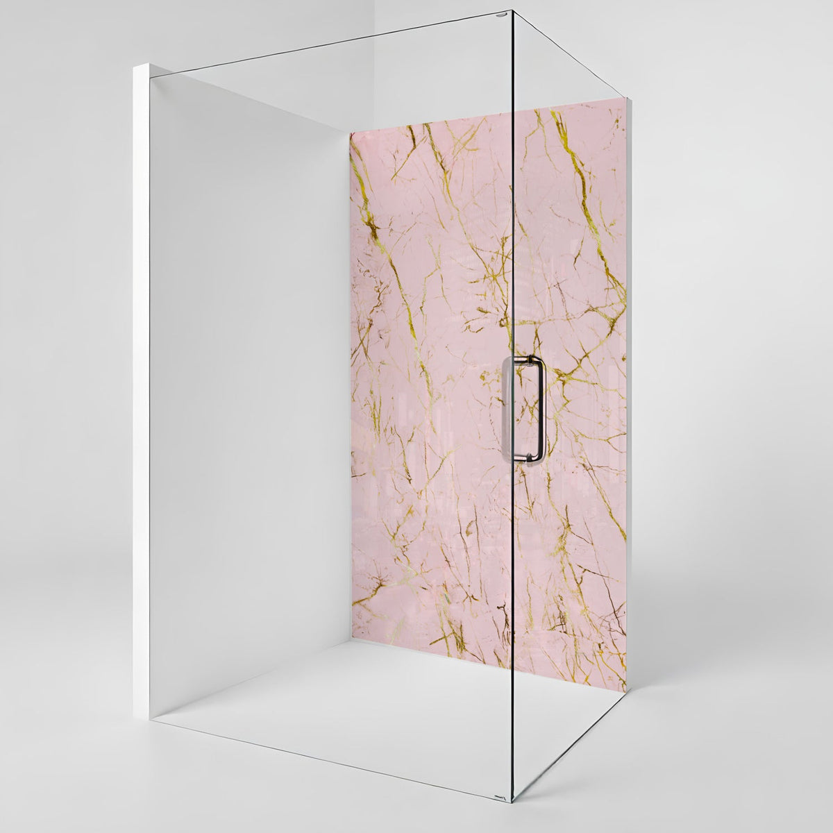 Duschrückwand Marmoroptik