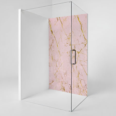 Duschrückwand Marmoroptik