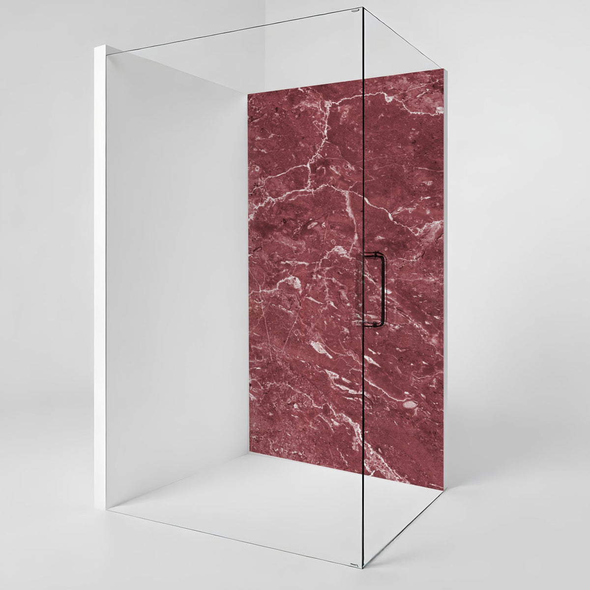 Duschrückwand Marmoroptik