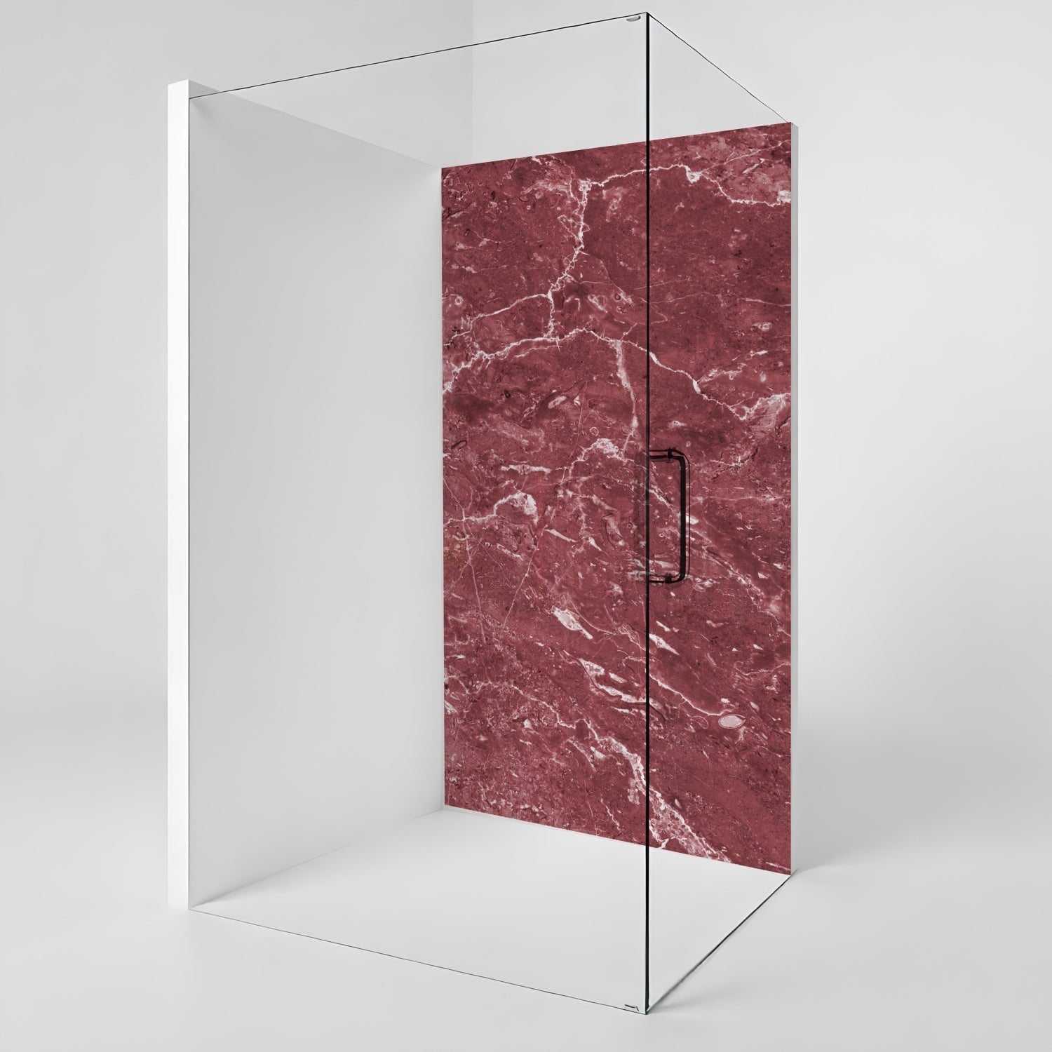 Duschrückwand Marmoroptik