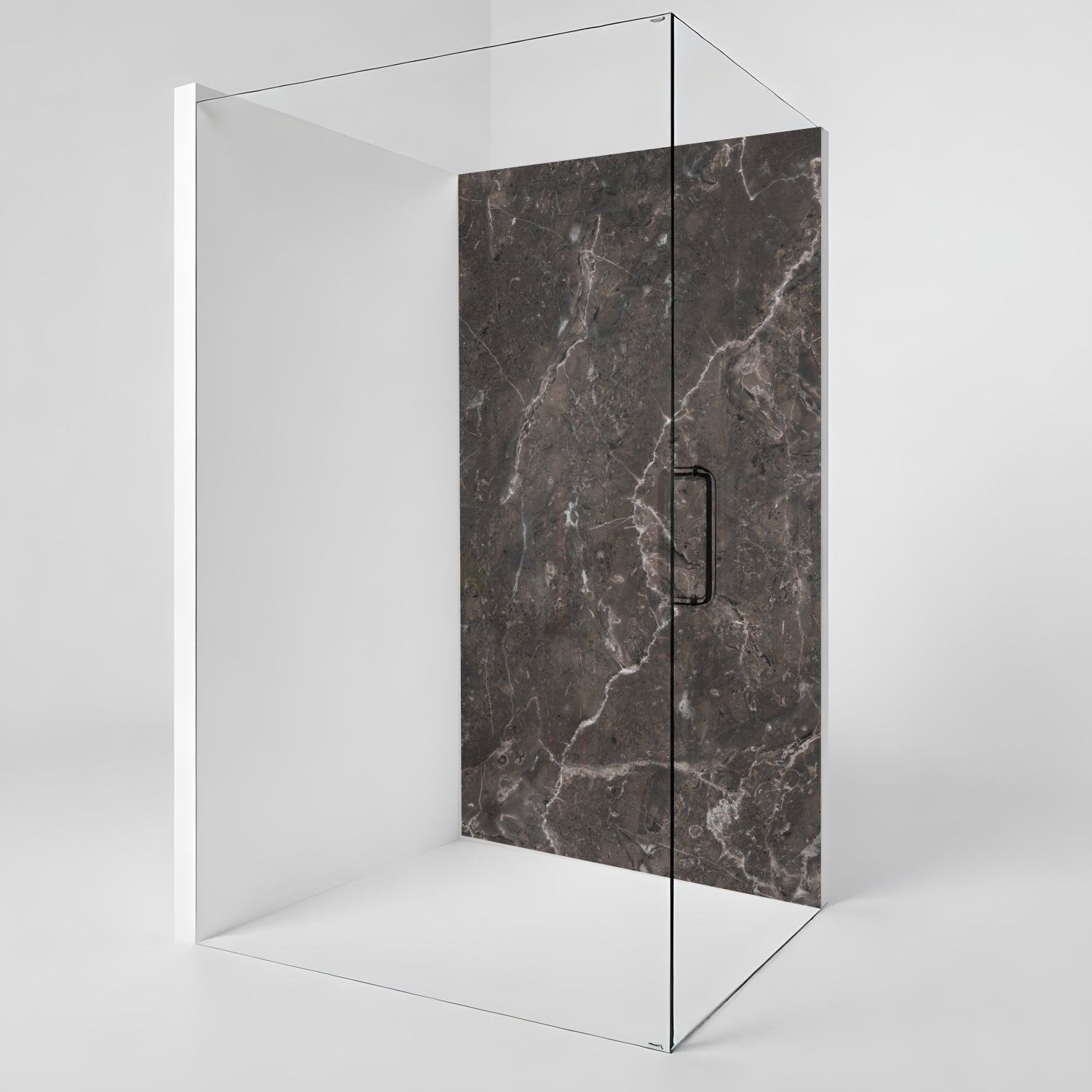 Duschrückwand Marmoroptik