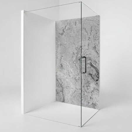 Duschrückwand Marmoroptik