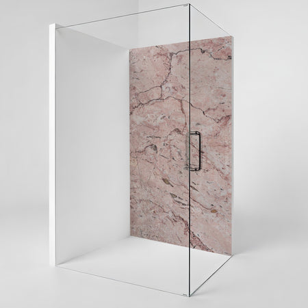 Duschrückwand Marmoroptik