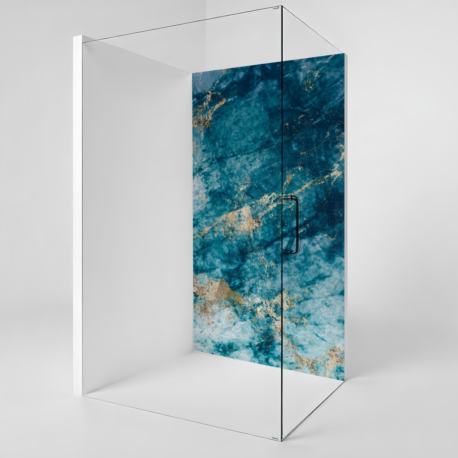 Duschrückwand Marmoroptik