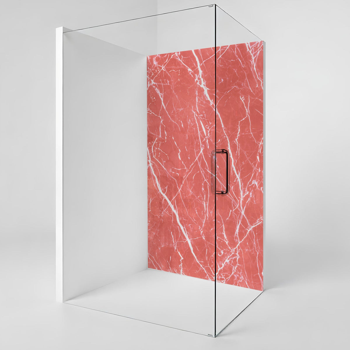 Duschrückwand Marmoroptik