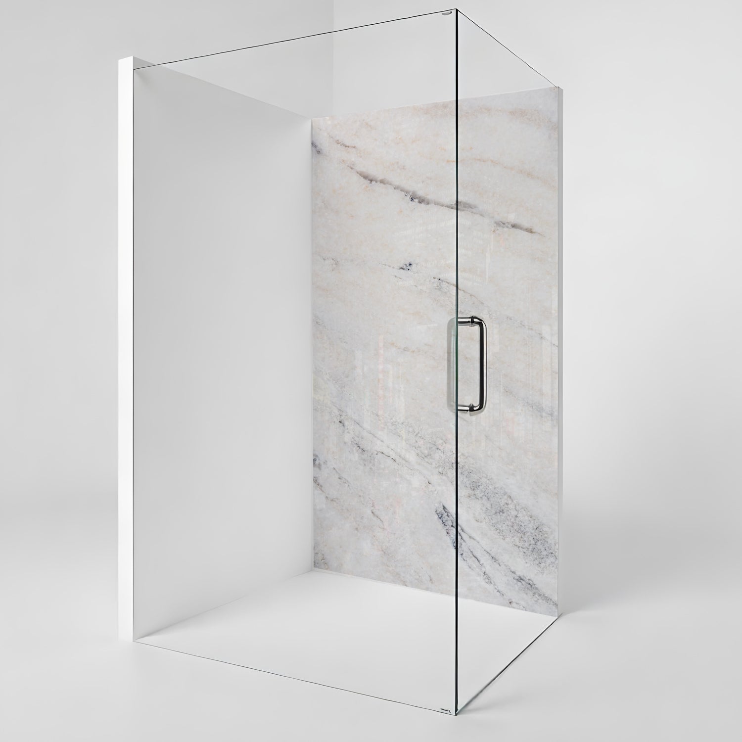 Duschrückwand Marmoroptik