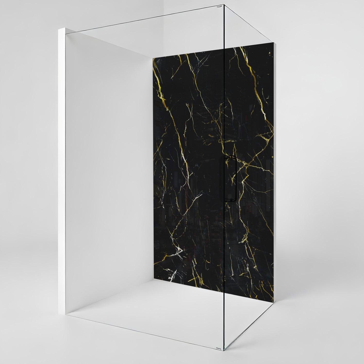 Duschrückwand Marmoroptik