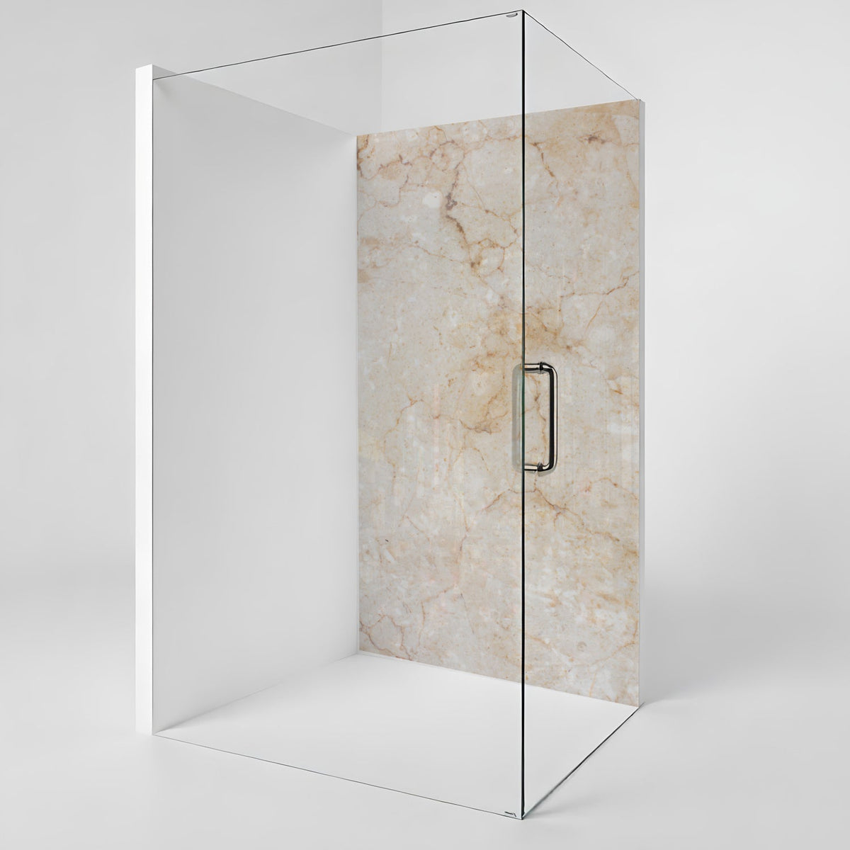 Duschrückwand Marmoroptik