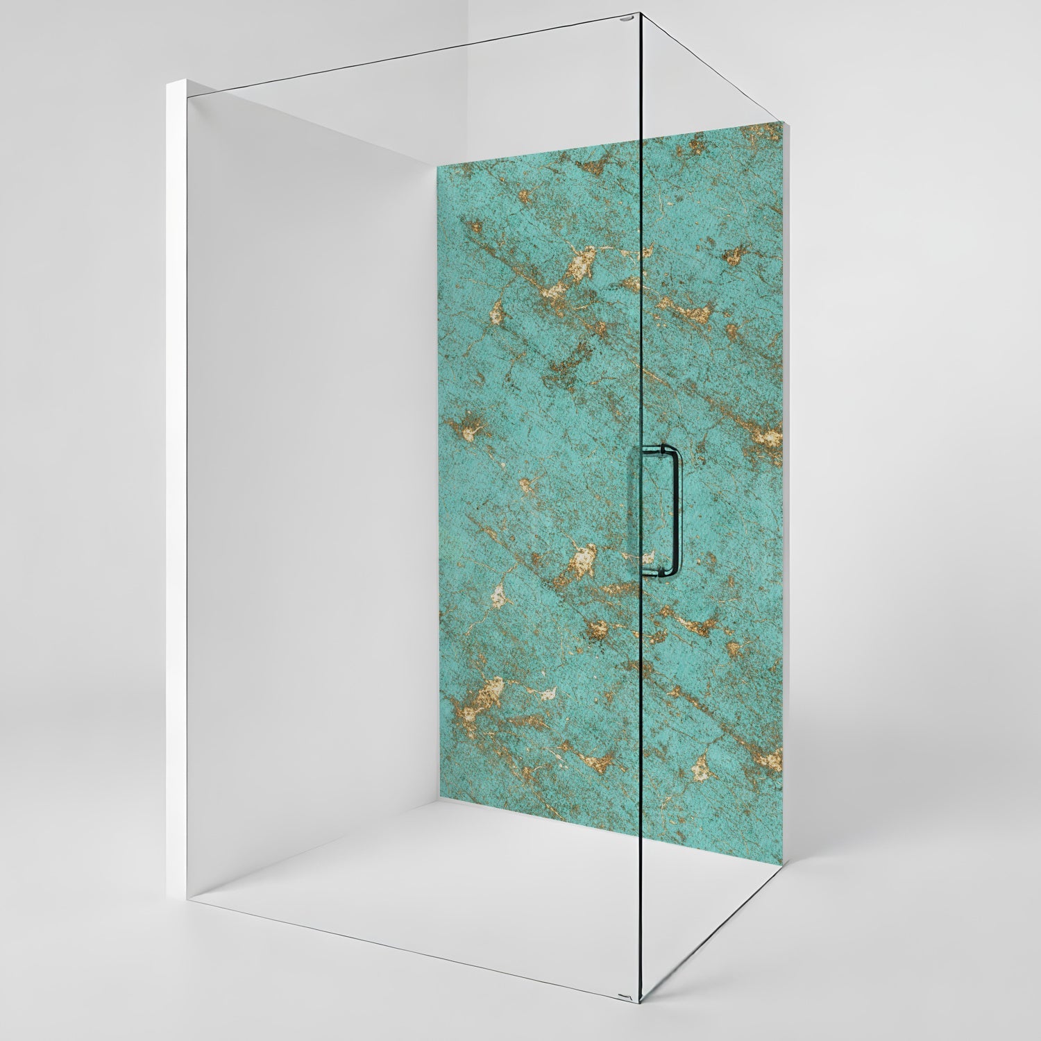 Duschrückwand Marmoroptik