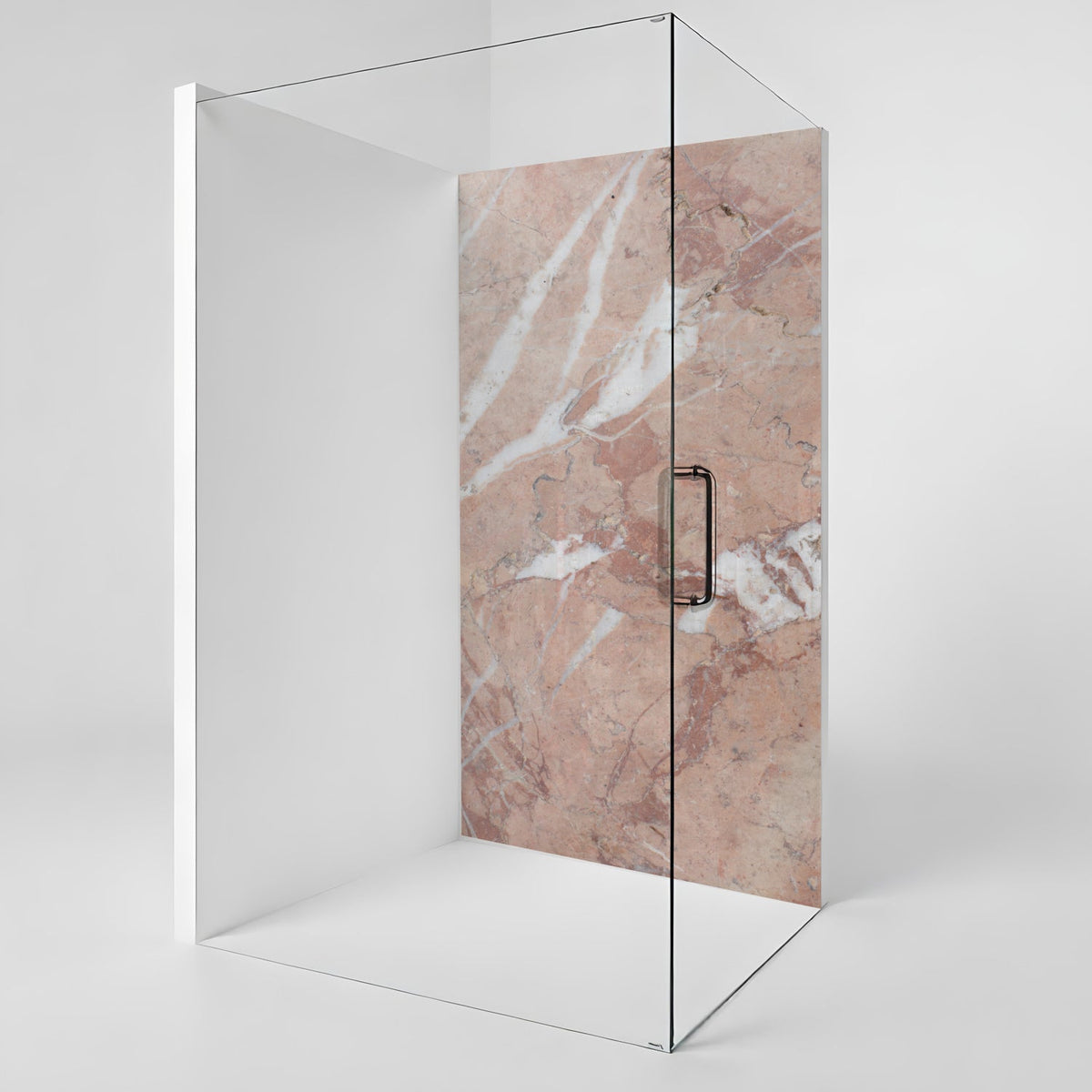 Duschrückwand Marmoroptik