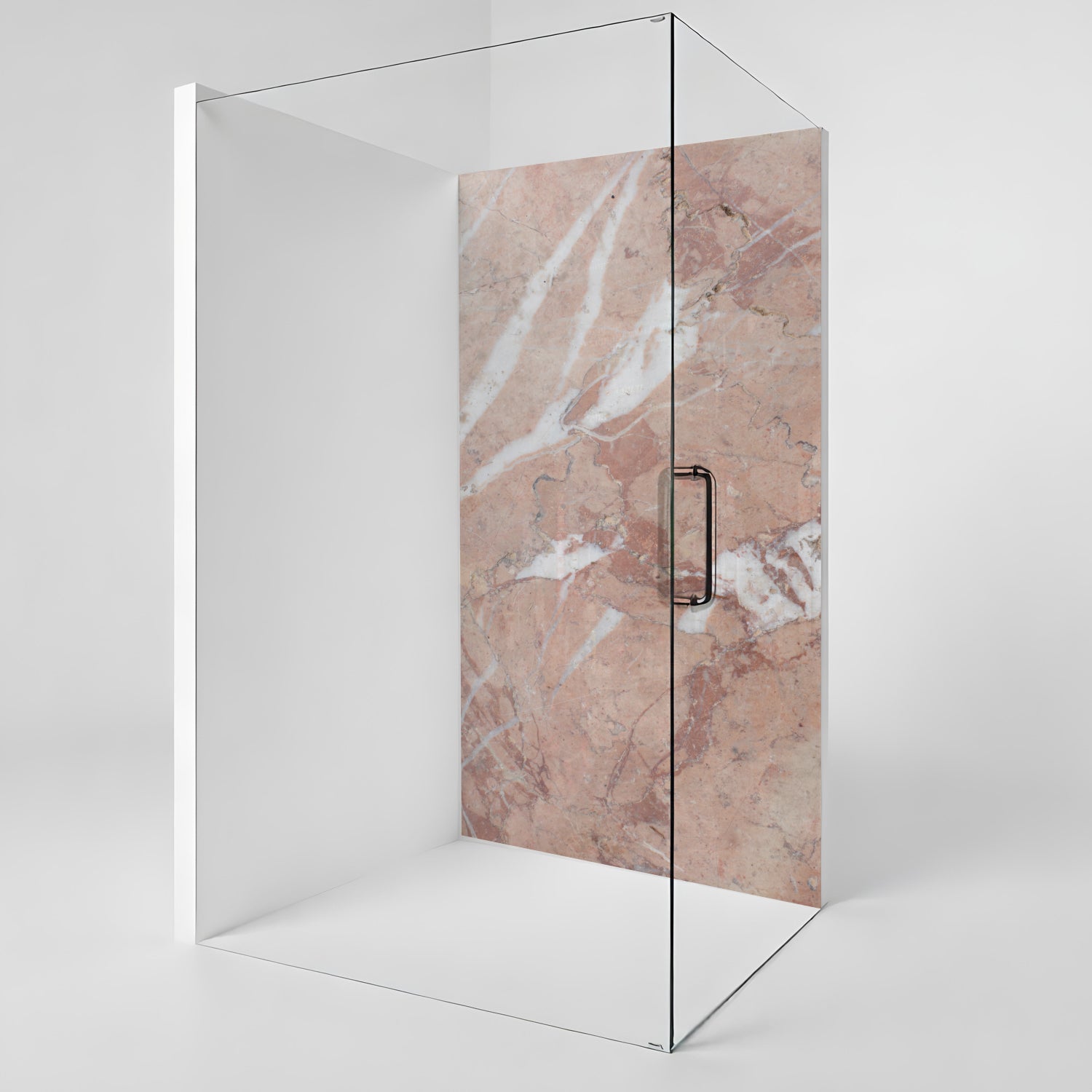 Duschrückwand Marmoroptik