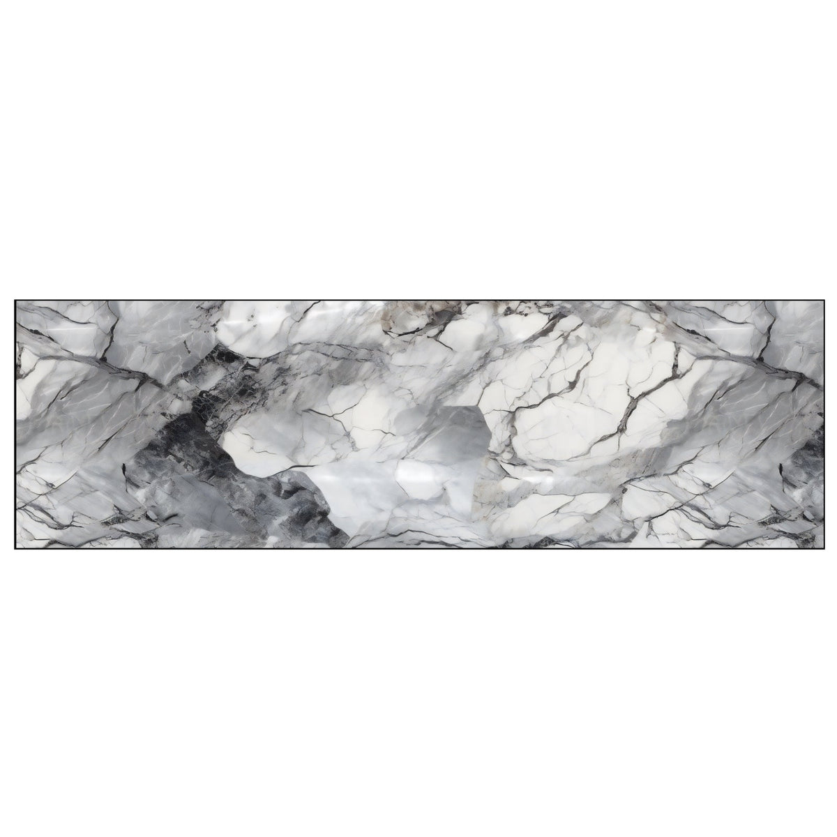 Badrückwand Marmoroptik