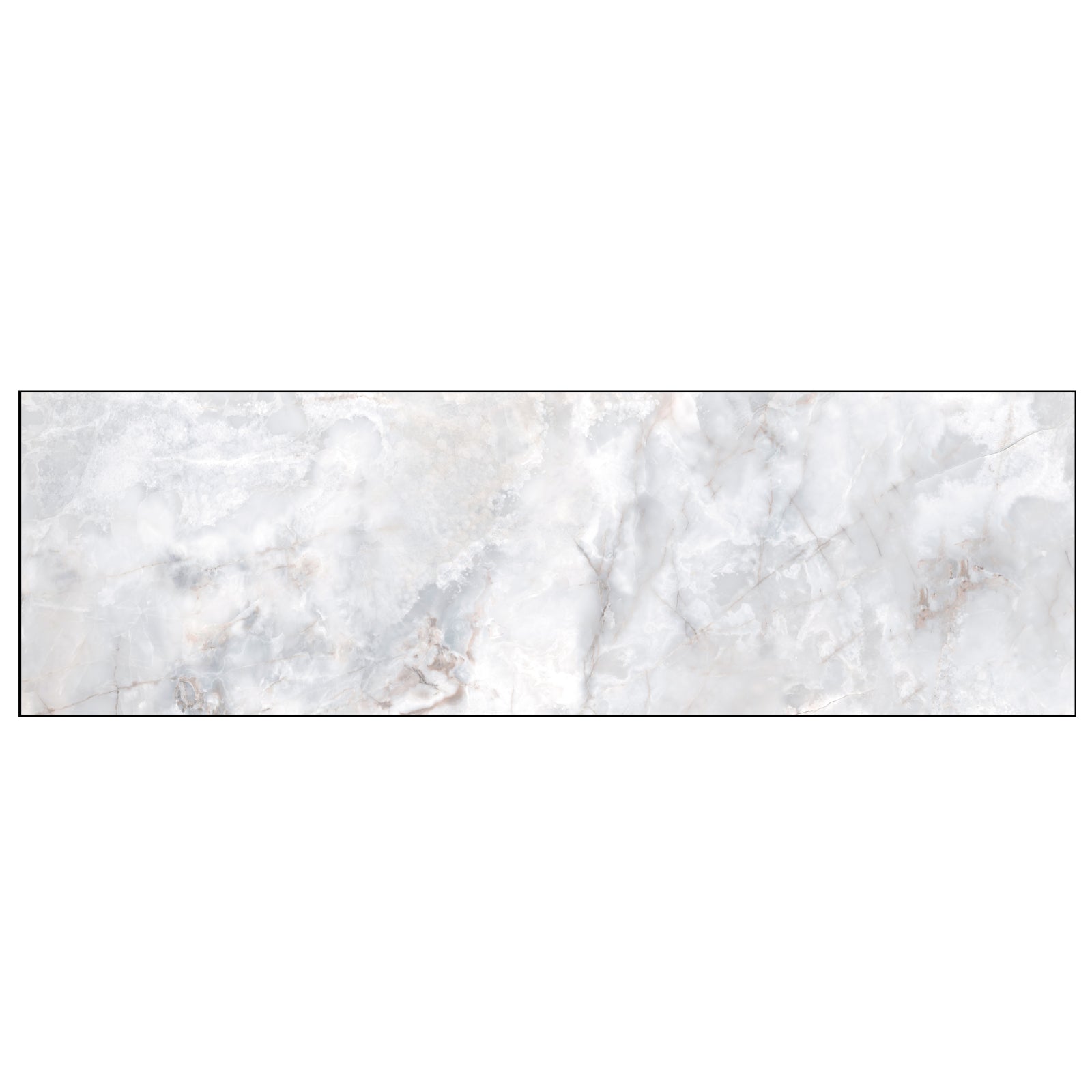 Badrückwand Marmoroptik