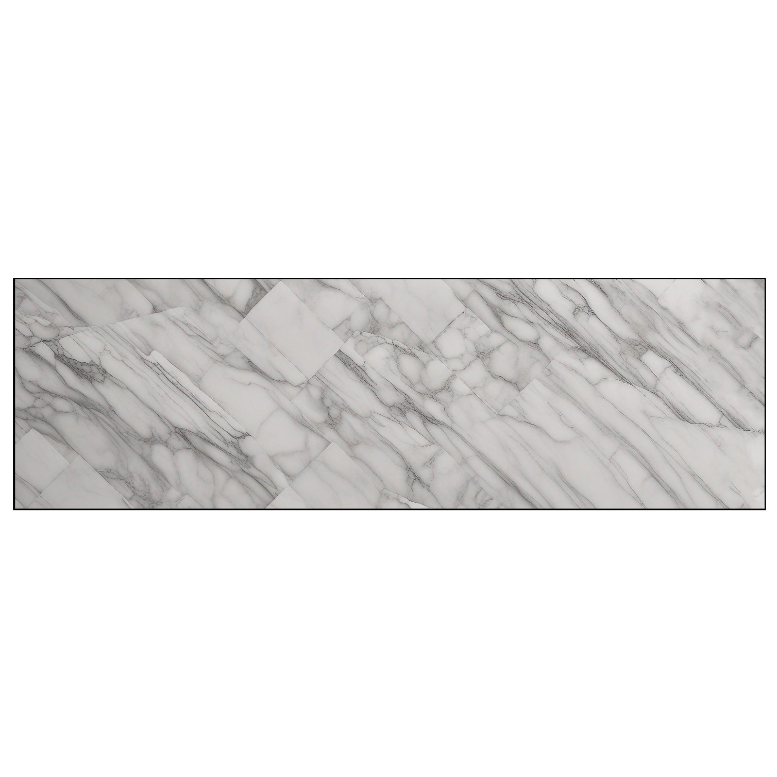 Badrückwand Marmoroptik