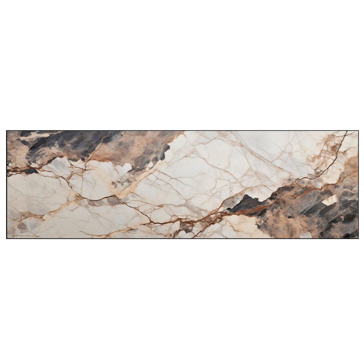 Badrückwand Marmoroptik