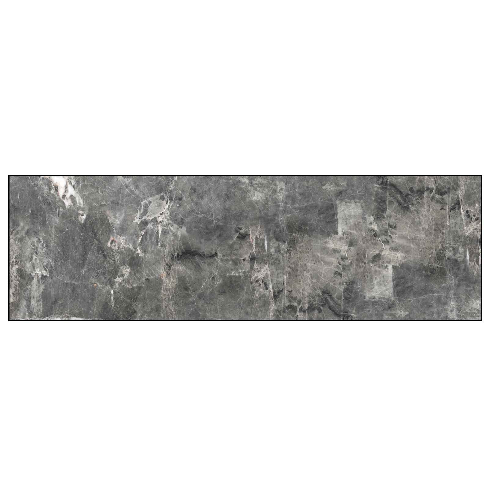 Badrückwand Marmoroptik