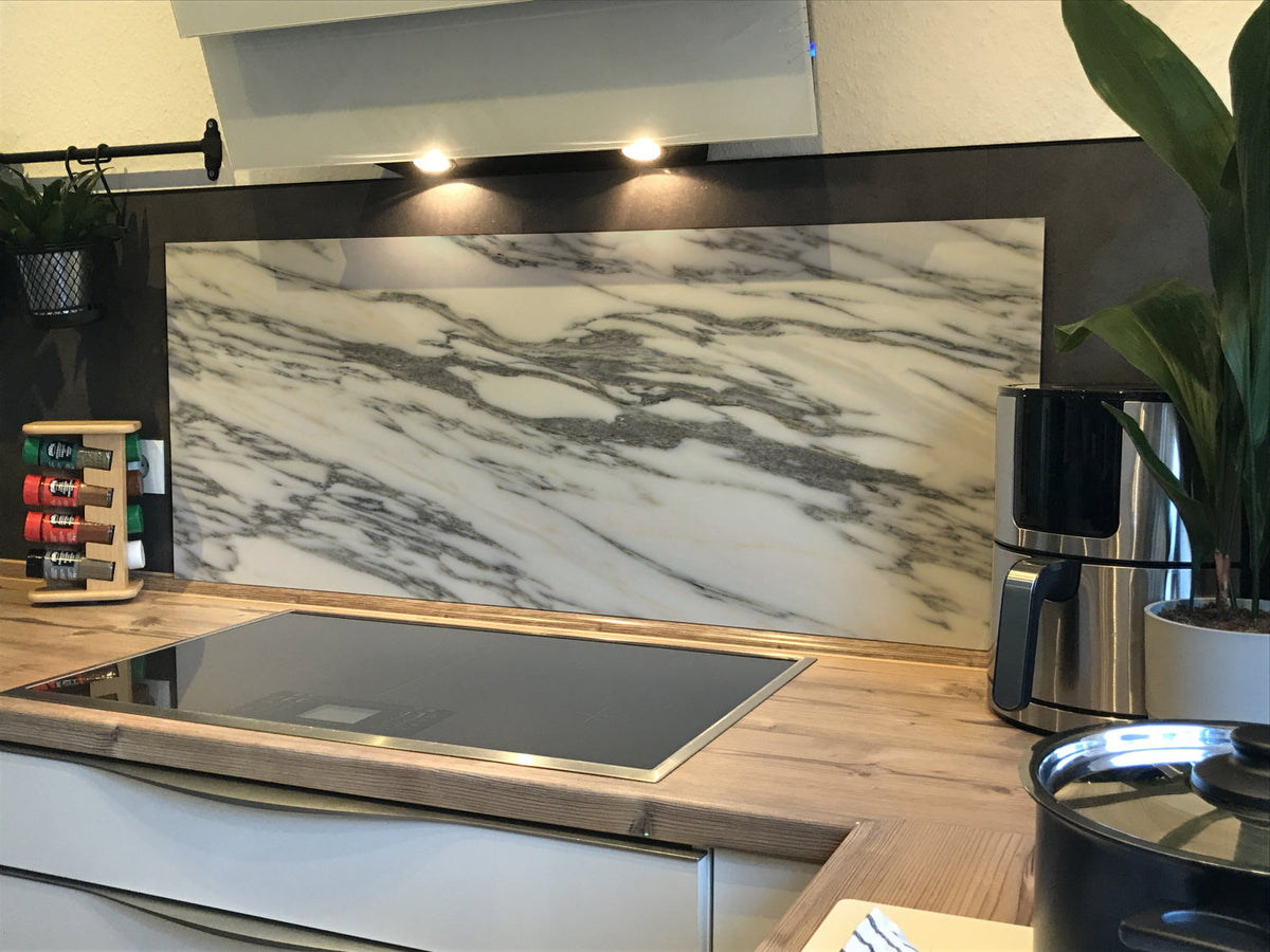 Spritzschutz Küche Marmoroptik