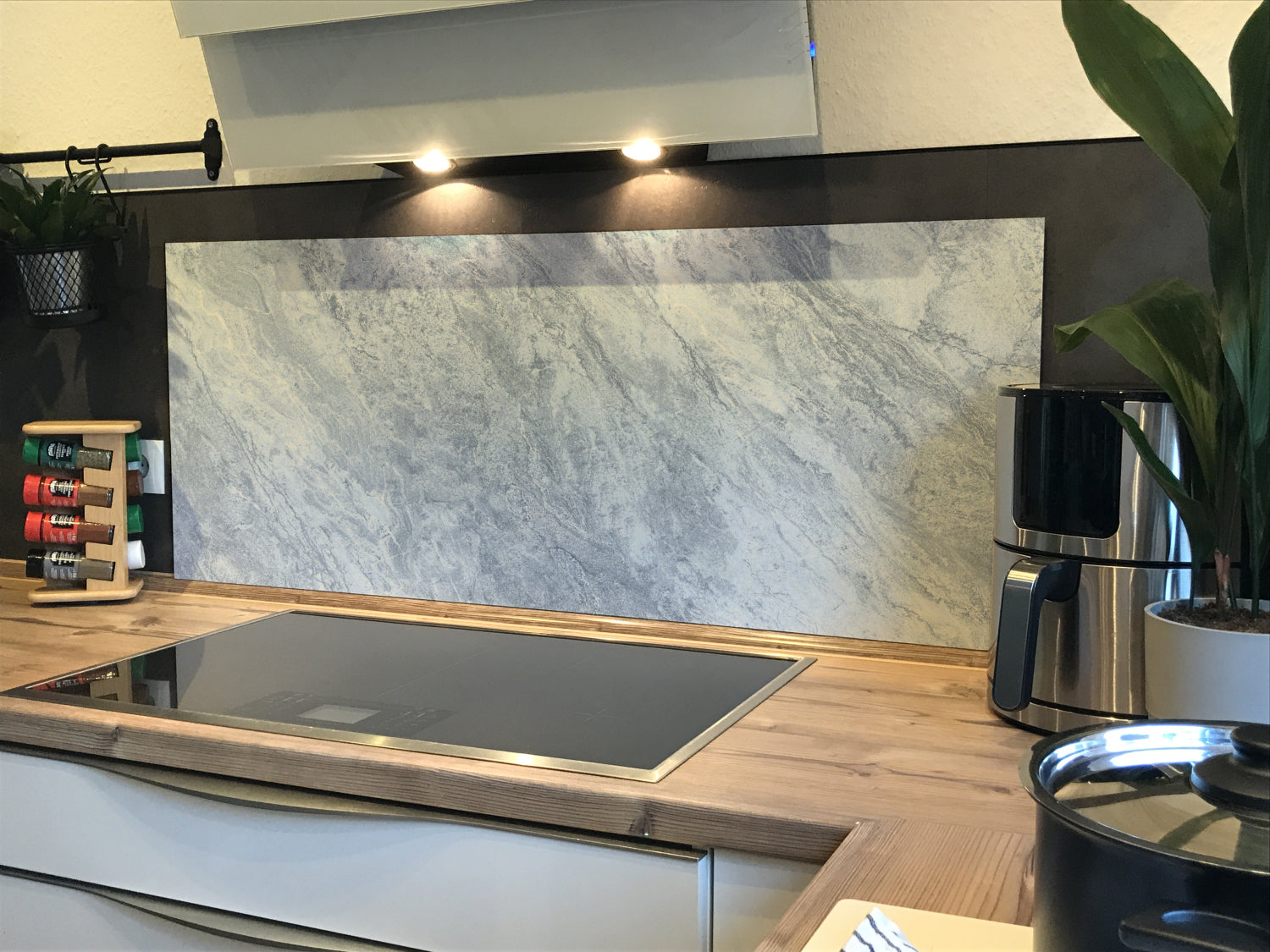 Spritzschutz Küche Marmoroptik