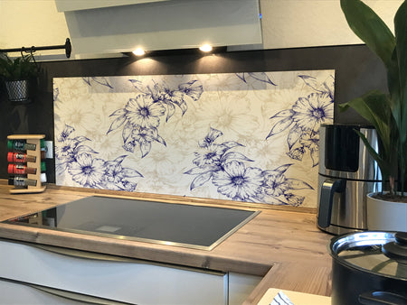 Spritzschutz Küche Musteroptik