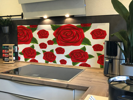 Spritzschutz Küche Musteroptik