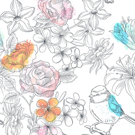 Waschbeckenrückwand Musteroptik