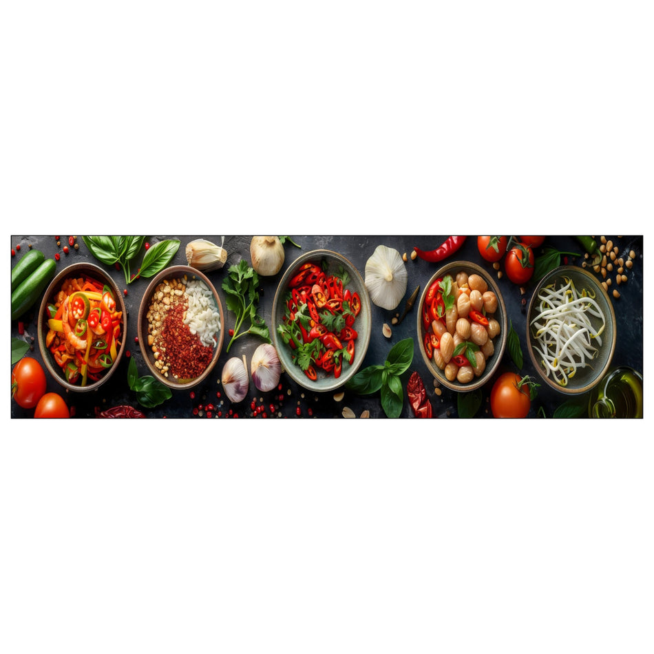 Küchenrückwand Food