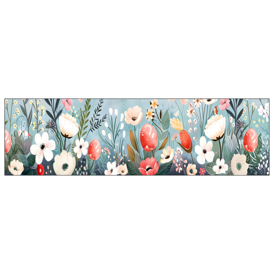 Küchenrückwand Blumenfeld