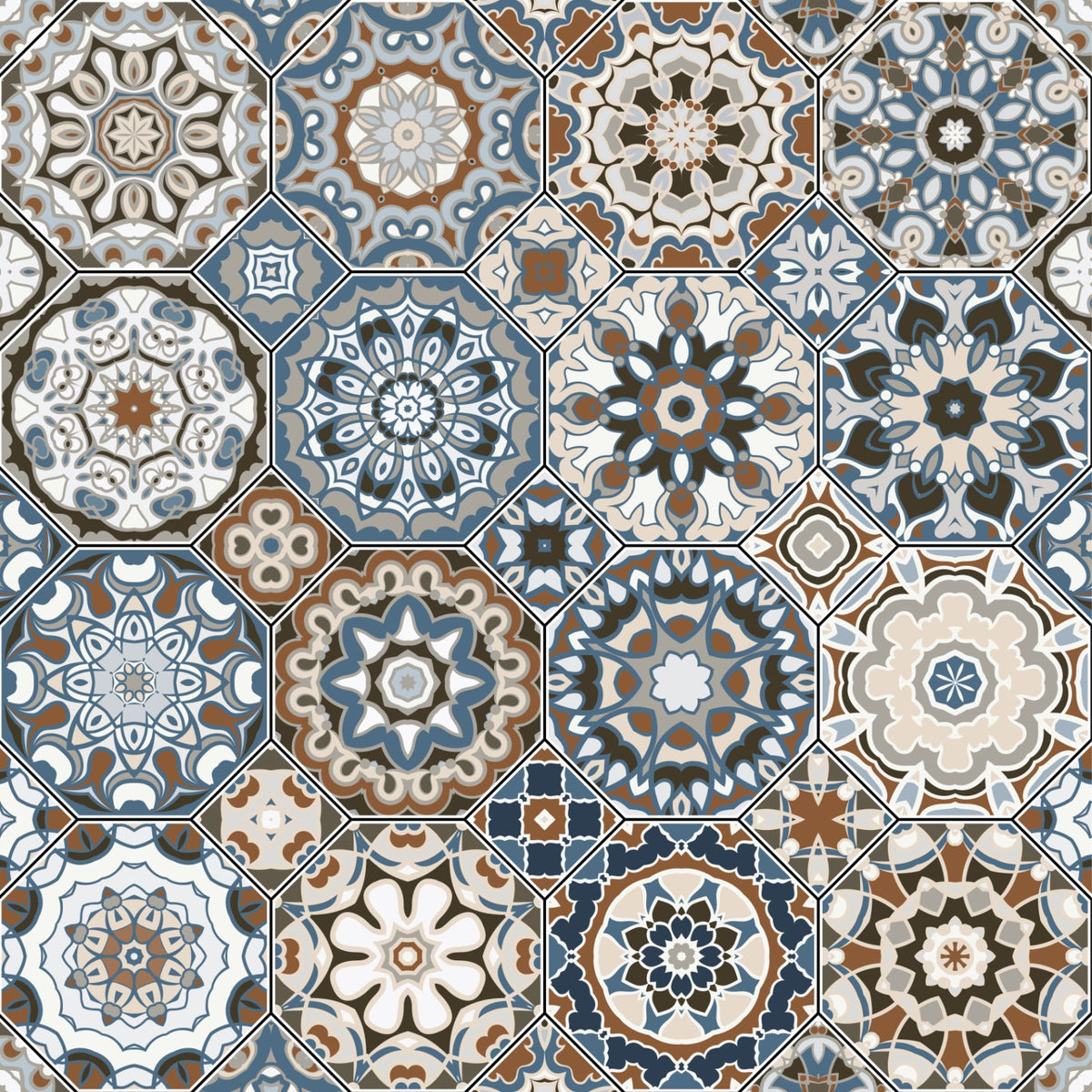 Badrückwand Patchwork