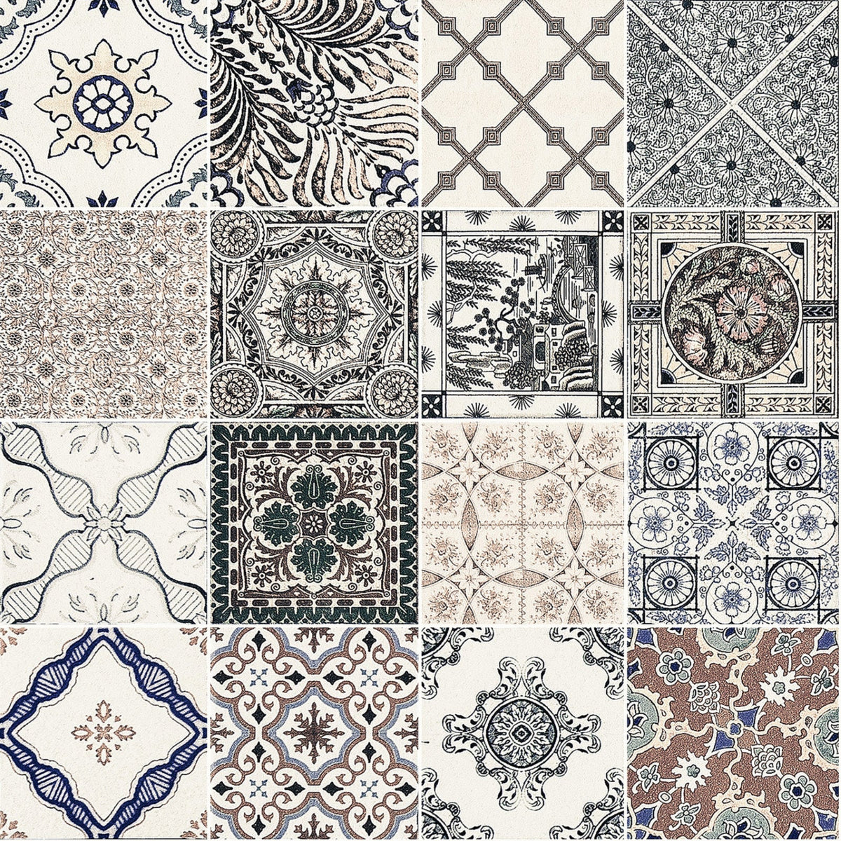 Badrückwand Patchwork