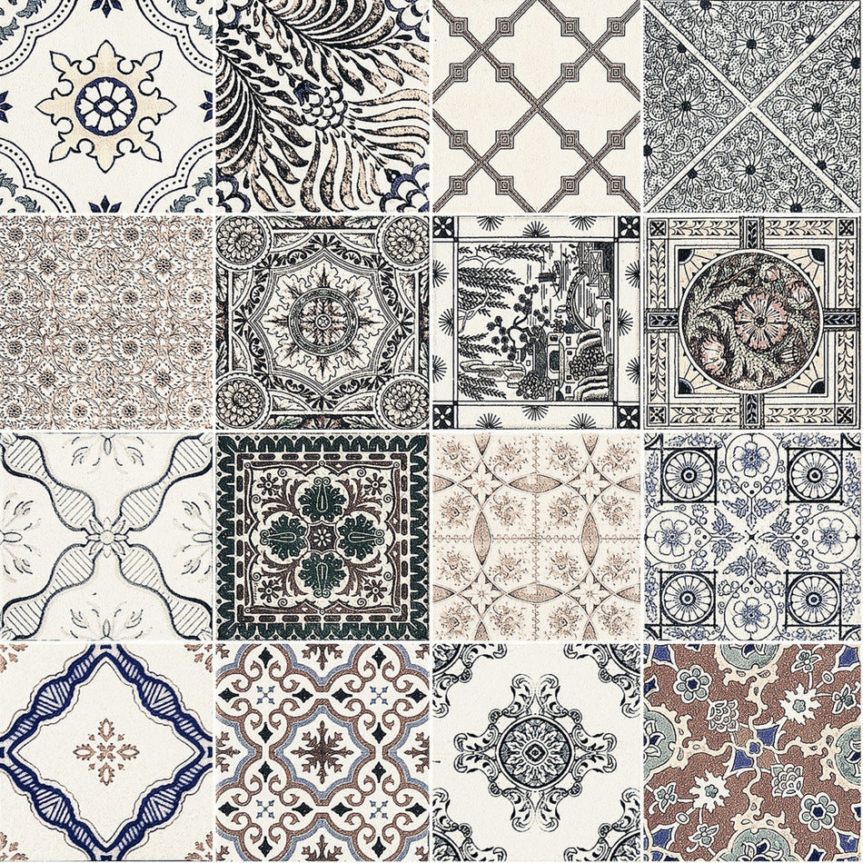 Badrückwand Patchwork