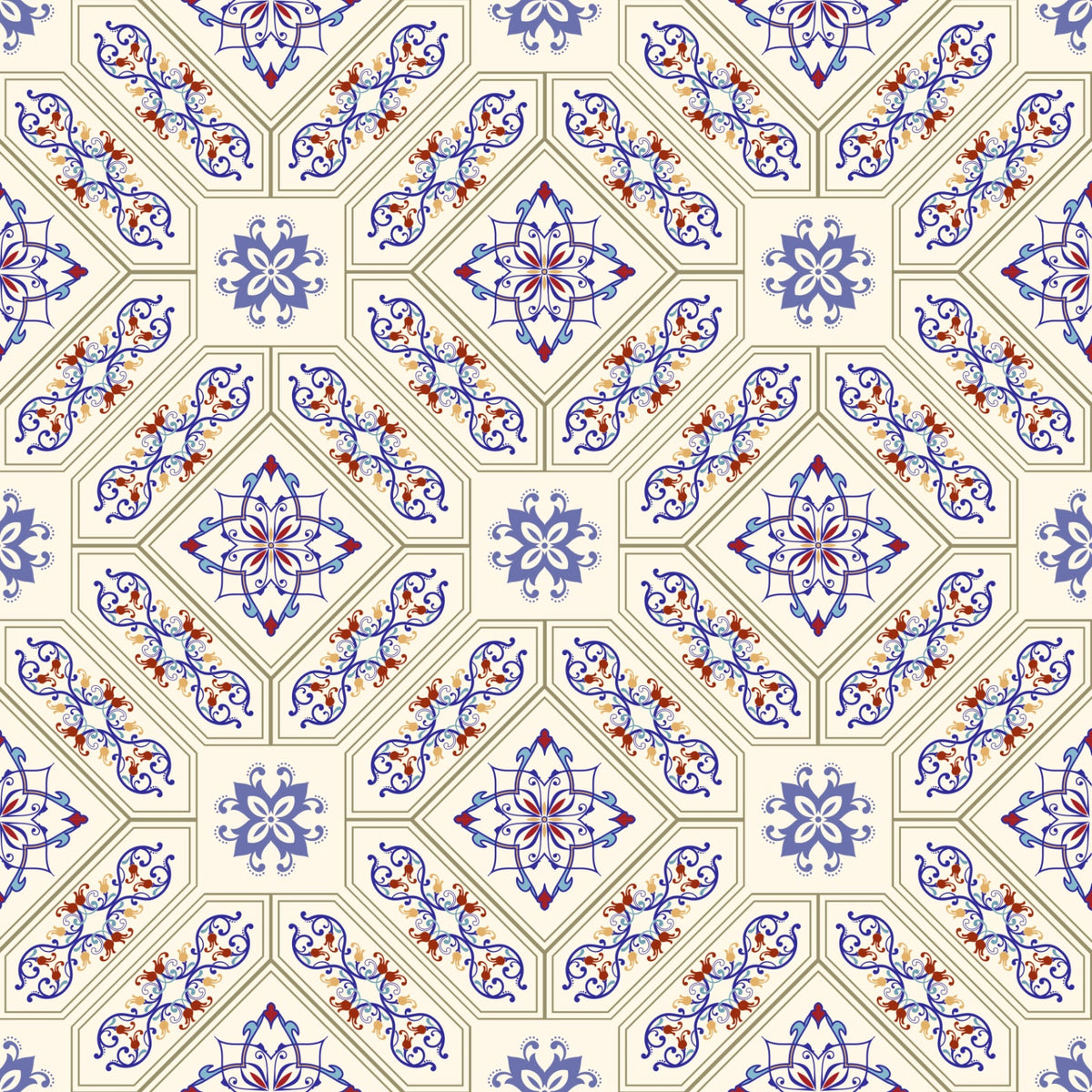 Badrückwand Patchwork