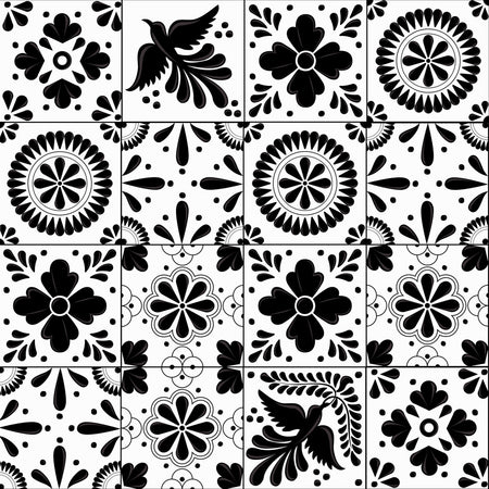 Badrückwand Patchwork